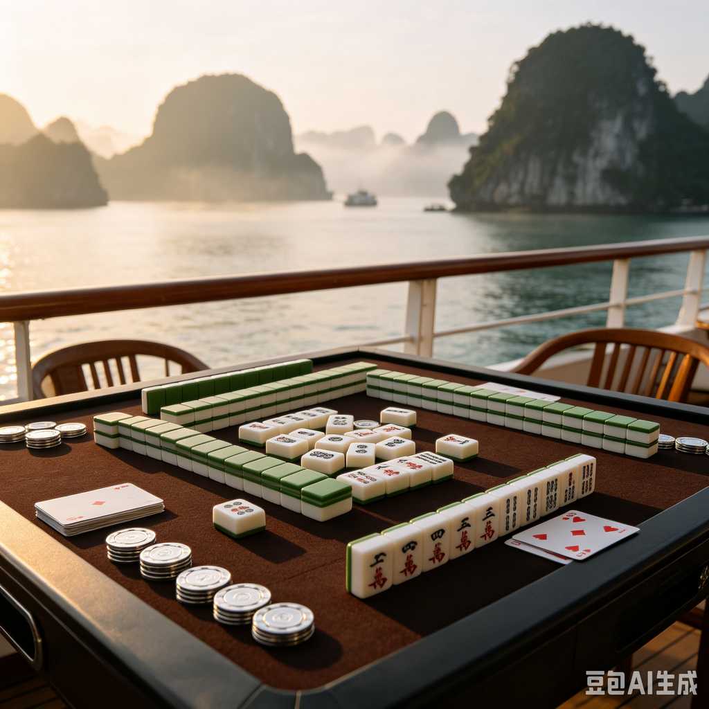 mahjong table mat
