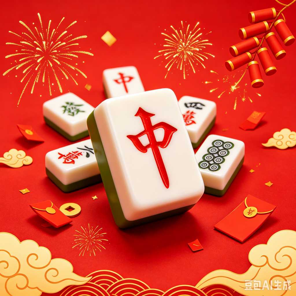 simulated ivory mahjong set