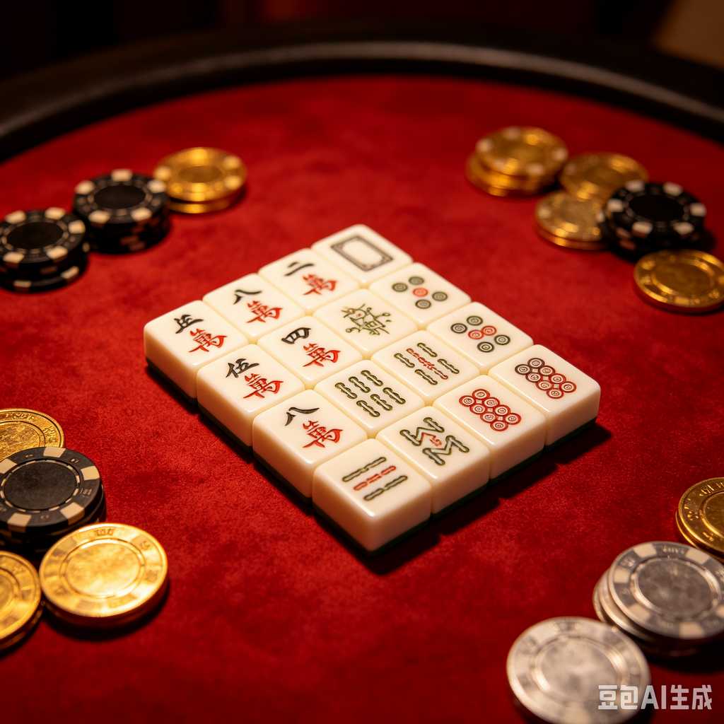 multi color mahjong set custom