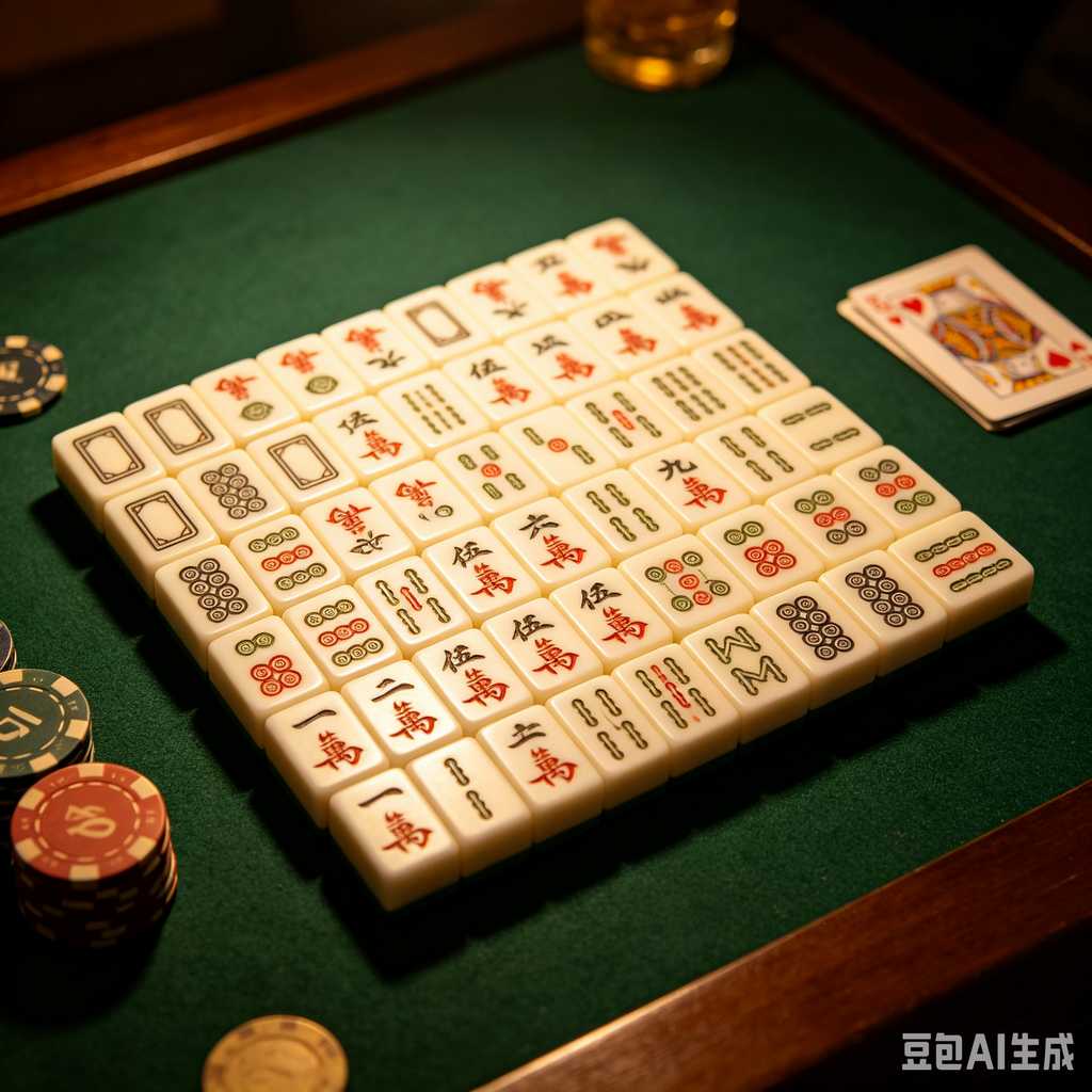 gift box packed mahjong set