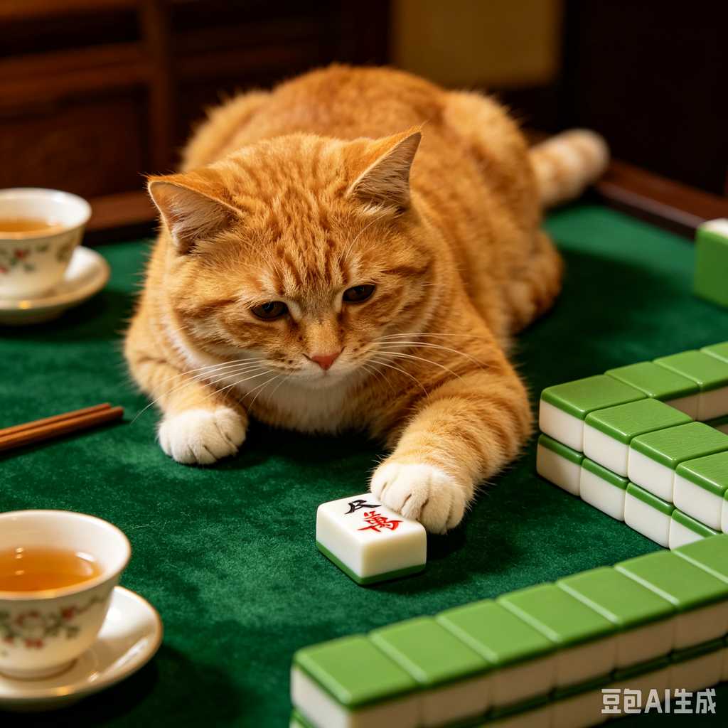 cute mini mahjong tiles set